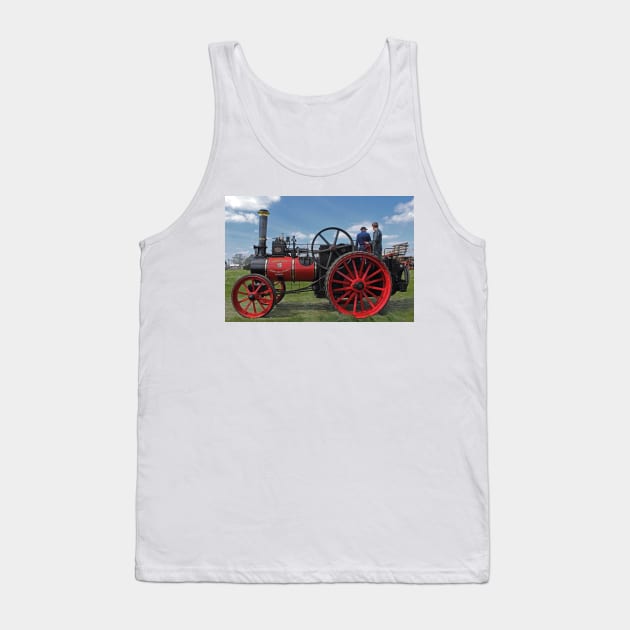 Chieftain traction engine Tank Top by avrilharris